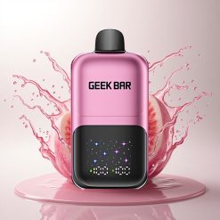 GEEK BAR 2GO 20ml 50000 Puffs Şeftali & Karpuz Ayar Ekranlı Şarj Edilebilir 20ml Nikotinli Tek Kullanımlık Vape