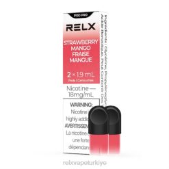RELX Elektronik Sigara - RELX pod pro - 2 bölme 22F03 çilek mango