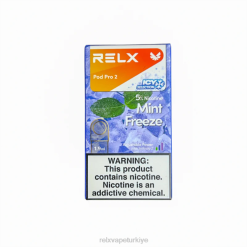 RELX Pod Fiyat - RELX pod pro 2 - 3 bölme 22F0100 nane dondurması