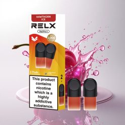 Relx Pod Pro 2 Vape Device Alıç Buzu 18mg/ml nikotin, 1.9ml kapasite, 3 voltaj ayarı