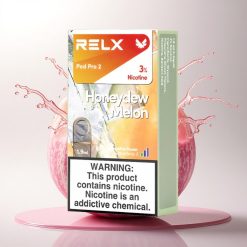 Relx Pod Pro 2 Vape Device Bal Kabağı Kavunu 30mg/ml Nikotin, 1.9ml Kapasite, 3 Voltaj Modu