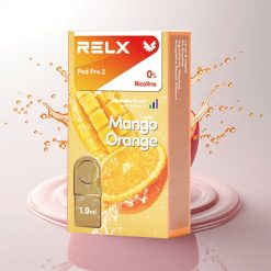 Relx Pod Pro 2 Vape Device Mango Portakal 0mg/ml 1.9ml 3 Voltaj Ayarı