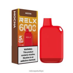 RELX Vape Ankara | mocha RELX Crush Pocket 6000 %5 yüksek nic L0ZT4225