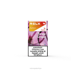 RELX Vape Pod - RELX pod pro 2 - 3 bölme 22F0107 keskin üzüm