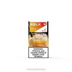 RELX Vape Pod - RELX pod pro 2 - 3 bölme 22F0117 Tayland sütlü çay