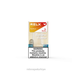 RELX Vape Price - RELX pod pro 2 - 3 bölme 22F089 muz dondurmak