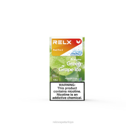 RELX Vape Shop - RELX pod pro 2 - 3 bölme 22F0118 yeşil Üzümler