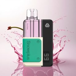 Snowplus Swift 15000 Puffs Pod Kit Şeffaf Vişne Dual Mesh 1000 mAh 2+10 ml